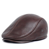 Middle-aged And Elderly Casual Leather Hats - Heritage cosmetics and beauty care