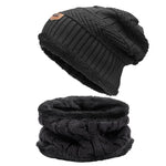 Autumn Winter Hats And Scarves For Men And Women With Velvet Thick - Heritage cosmetics and beauty care