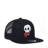 Embroidered Skull Hip Hop Polyester Hat - Heritage cosmetics and beauty care