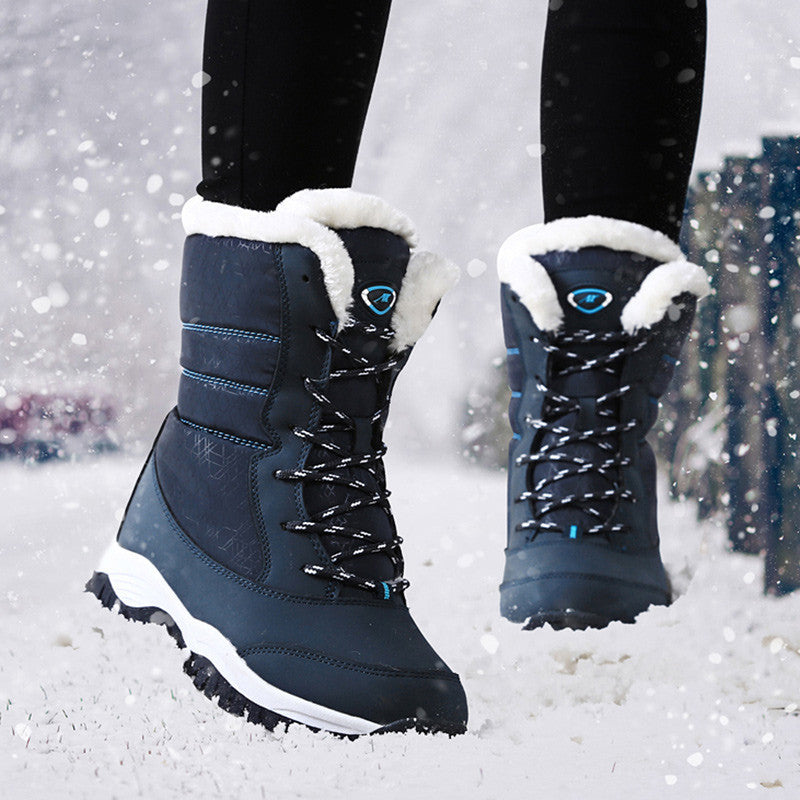 Snow Boots Plush Warm Ankle Boots For Women Winter Shoes - Heritage cosmetics and beauty care