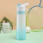 Spray Water Bottle For Girls Outdoor Sport Fitness Water Cup Large Capacity Spray Bottle Drinkware Travel Bottles Kitchen Gadgets - Heritage cosmetics and beauty care