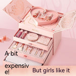 Christmas For Girls Cosmetics Lipstick Set Of Beauty Gift Box - Heritage cosmetics and beauty care