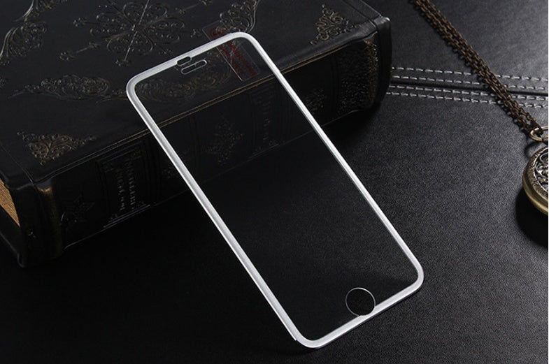 Compatible With Apple, For  Titanium Alloy Tempered Film Black 3d Full Screen Cover Film Heritage cosmetics and beauty care