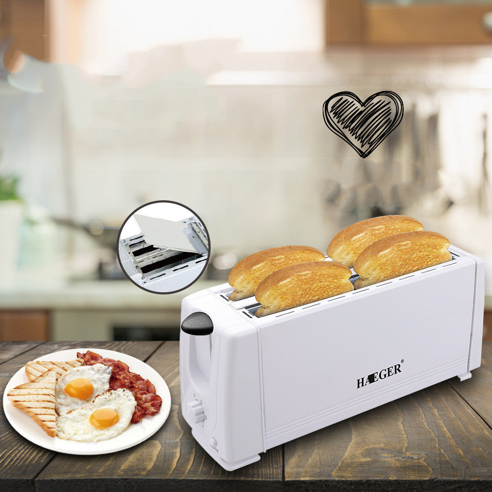 Solid color toaster breakfast toast toast toast Heritage cosmetics and beauty care