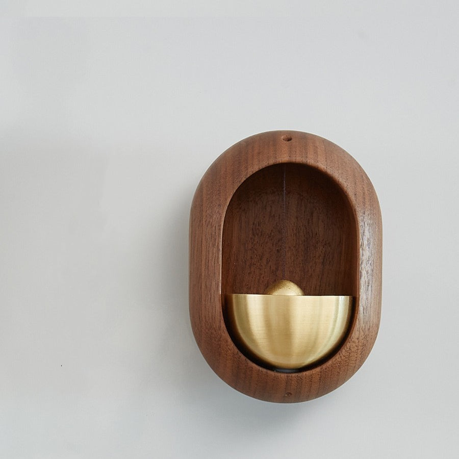 Wooden Magnetic Suction Door Bell Pendant - Heritage cosmetics and beauty care