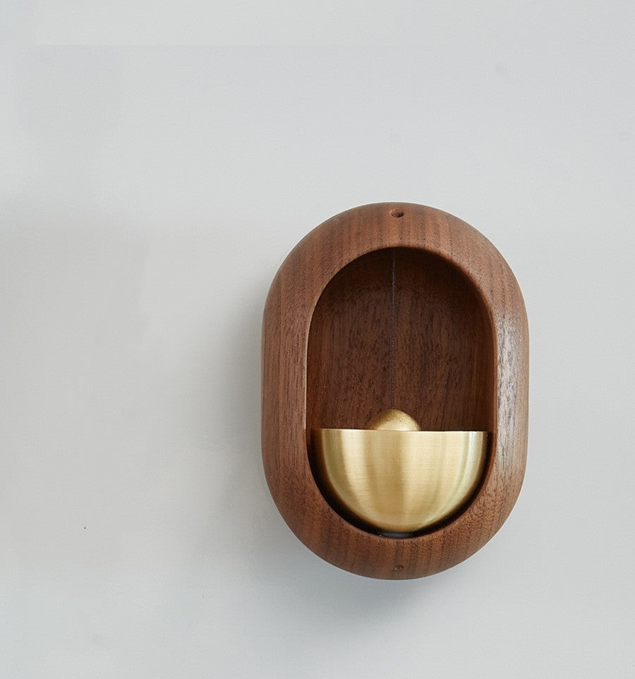 Wooden Magnetic Suction Door Bell Pendant - Heritage cosmetics and beauty care