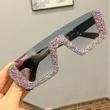 Rhinestone Square Sunglasses Heritage cosmetics and beauty care