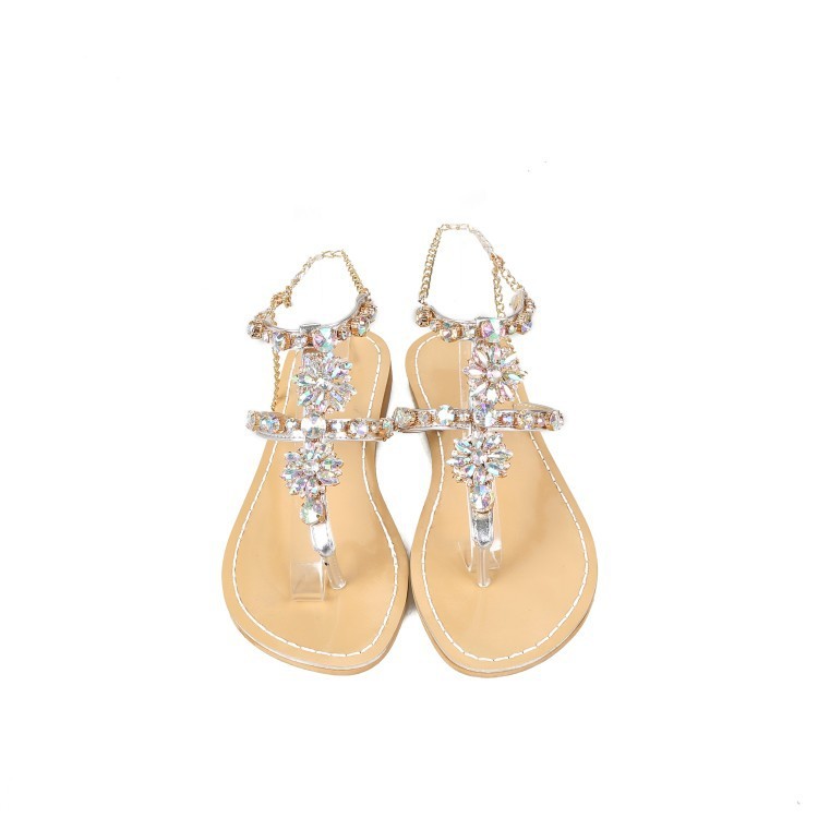 All-match crystal sandals - Heritage cosmetics and beauty care