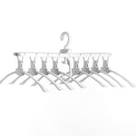 Eight in one home adult hanging foldable rotating non-slip drying rack - Heritage cosmetics and beauty care