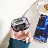 Compatible with Apple, Funny Mechanical Structure Earphone Case Earphone Cover Heritage cosmetics and beauty care