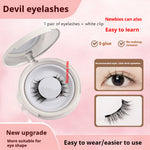 Magnetic Suction False Eyelashes Little Devil Supernatural Magnet Suit - Heritage cosmetics and beauty care