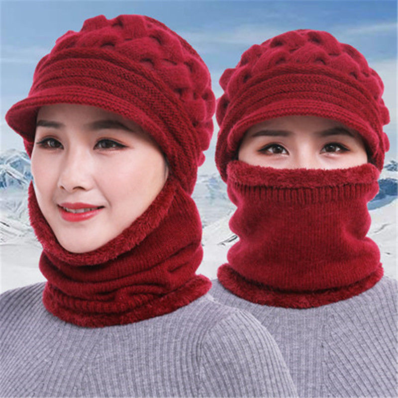 Wool hats for the middle-aged and the elderly in winter - Heritage cosmetics and beauty care