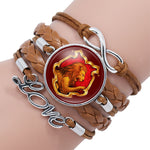 Hot Sale Hogwarts School Magic Academy Glass Cabochon Bracelets - Heritage cosmetics and beauty care