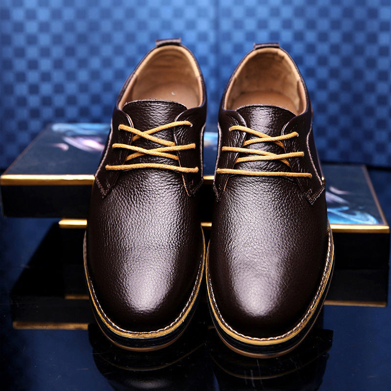 Rippled Leather Leu Oxfords - Heritage cosmetics and beauty care