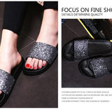 Studded sequin slippers - Heritage cosmetics and beauty care