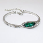 Stainless Steel Silver Crystals Bracelets - Heritage cosmetics and beauty care