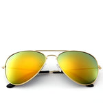 A new generation of color film UV reflective metal Sunglasses Polarized Sunglasses ladies fashion sunglasses - Heritage cosmetics and beauty care