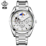 Wei Guan full automatic machinery, fashion moon alternate function watches, leisure men's waterproof automatic mechanical watches - Heritage cosmetics and beauty care