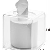 Transparent Acrylic Tissue Box Paper Extraction Box - Heritage cosmetics and beauty care