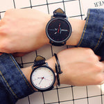 Student men and women couple watches - Heritage cosmetics and beauty care