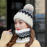 Women's Woolen Hats Bib Cycling Fleece Thickening - Heritage cosmetics and beauty care