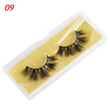 100% Mink Eyelashes 25mm Wispy Fluffy Fake Lashes - Heritage cosmetics and beauty care