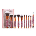 10pcs diamond wrap brushes - Heritage cosmetics and beauty care