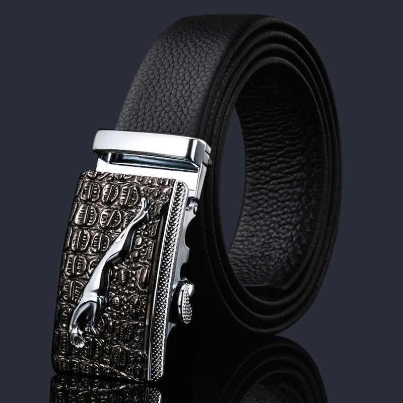 Belt men's automatic buckle - Heritage cosmetics and beauty care