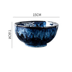 Blue Enchantress Tableware Set High-End Restaurant Plate Hotel Tableware - Heritage cosmetics and beauty care