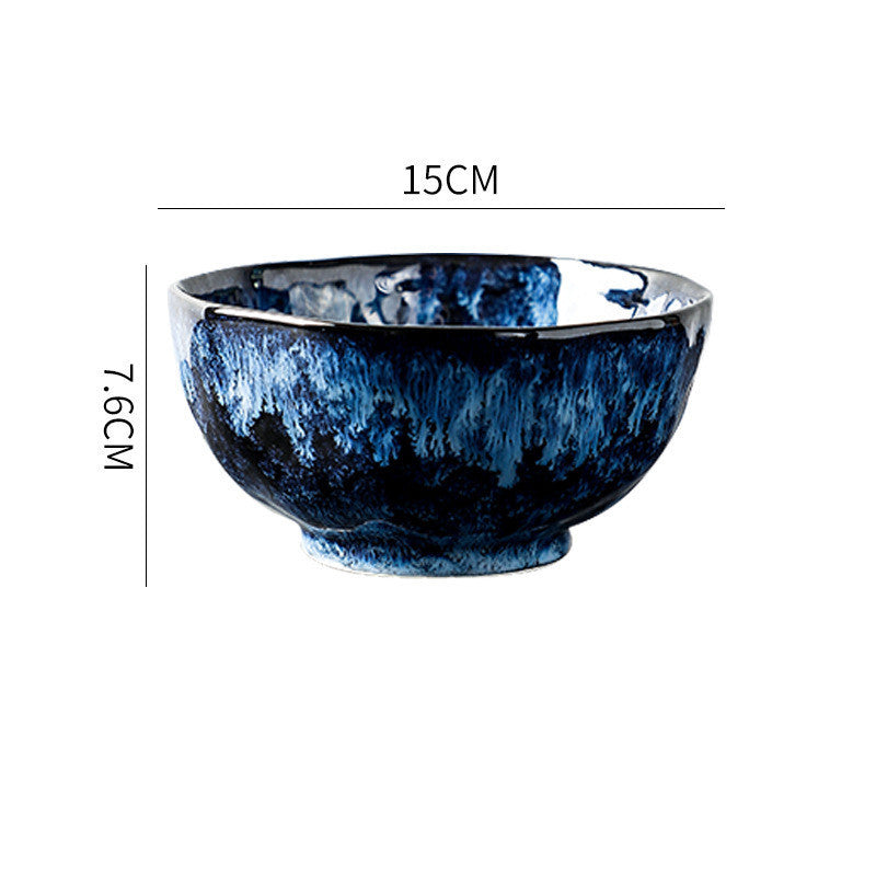 Blue Enchantress Tableware Set High-End Restaurant Plate Hotel Tableware - Heritage cosmetics and beauty care