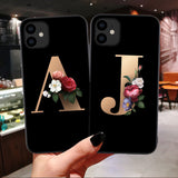 26 English Alphabet Silicone Phone Cases Heritage cosmetics and beauty care