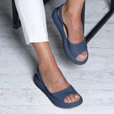 Women's flat sandals - Heritage cosmetics and beauty care