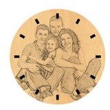 Bamboo and wooden watches with one to one pictures - Heritage cosmetics and beauty care