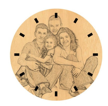 Bamboo and wooden watches with one to one pictures - Heritage cosmetics and beauty care