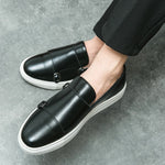 Fashion Loafers Men's Business Casual Slip-on Flats Shoes - Heritage cosmetics and beauty care