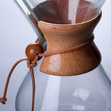 High temperature glass hand coffee pot sharing pot