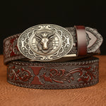 Real Cowhide Casual Jeans Belt - Heritage cosmetics and beauty care