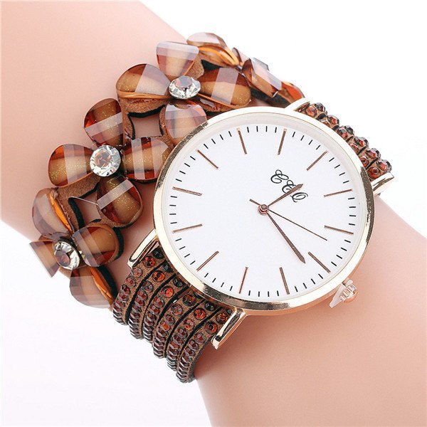 Stainless steel shell quartz watches Women luxury brand velvet  drill band watch Ladies high quality fashion clock - Heritage cosmetics and beauty care