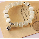 Fashion Opal Ladies Bracelet With Crystal Beads - Heritage cosmetics and beauty care