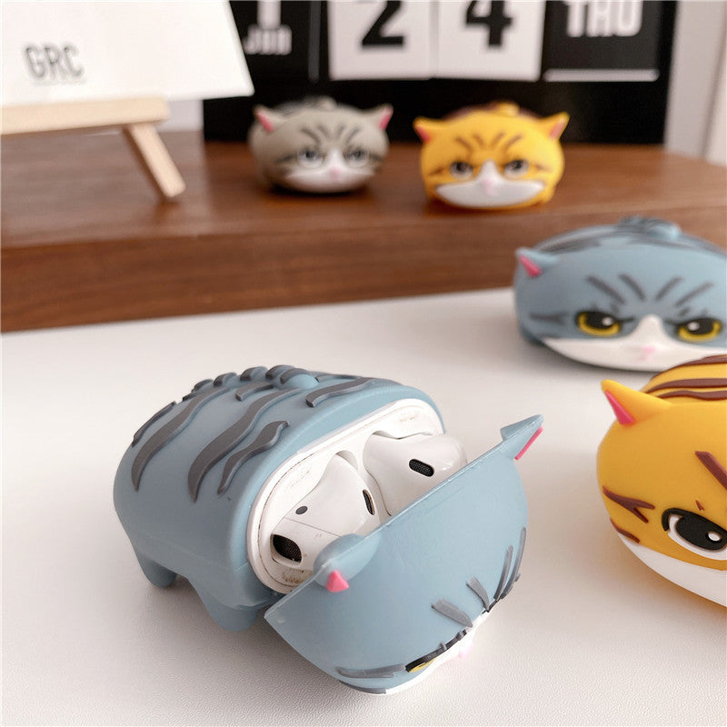 Compatible with Apple, Cat silicone earphone shell Heritage cosmetics and beauty care