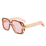 Square tortoiseshell sunglasses gold - Heritage cosmetics and beauty care