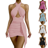 Sexy Temperament Women's Tight Dresses Heritage cosmetics and beauty care