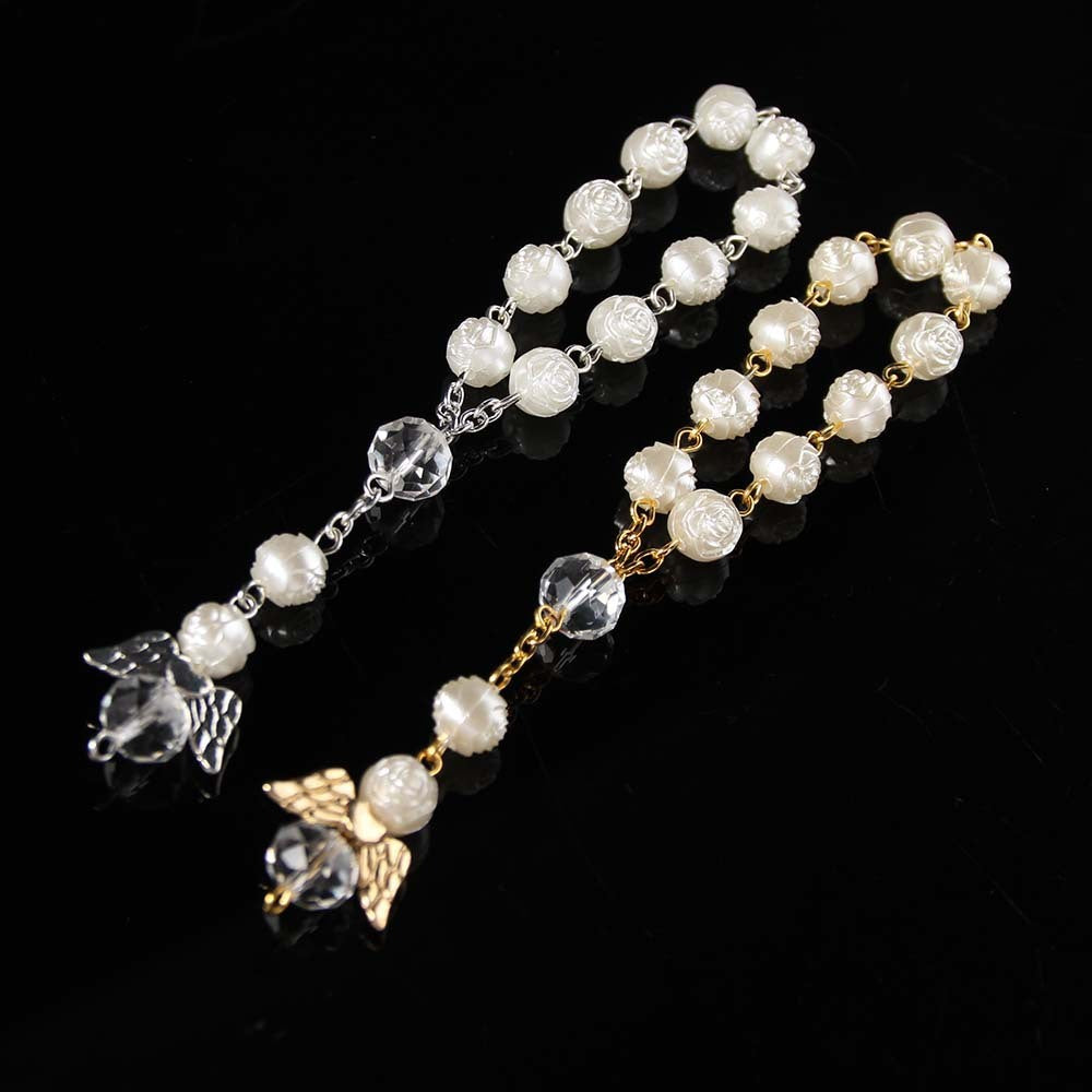 Angel rosary christening baptism Bracelets - Heritage cosmetics and beauty care