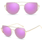 Female Vintage Gold Sunglasses - Heritage cosmetics and beauty care