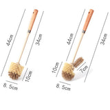 Wooden Household Handle Toilet Brush Cleaning Tools Bathroom Cleaning Brush Kitchen Floor Cleaner Brushes - Heritage cosmetics and beauty care