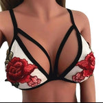 Rose embroidery lace bra set - Heritage cosmetics and beauty care