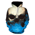 All kinds of fancy scary skull print hoodies - Heritage cosmetics and beauty care