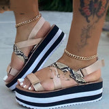 Thick soled sandals - Heritage cosmetics and beauty care