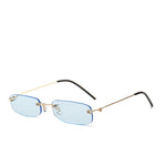 Women's Mini Frameless Sunglasses - Heritage cosmetics and beauty care