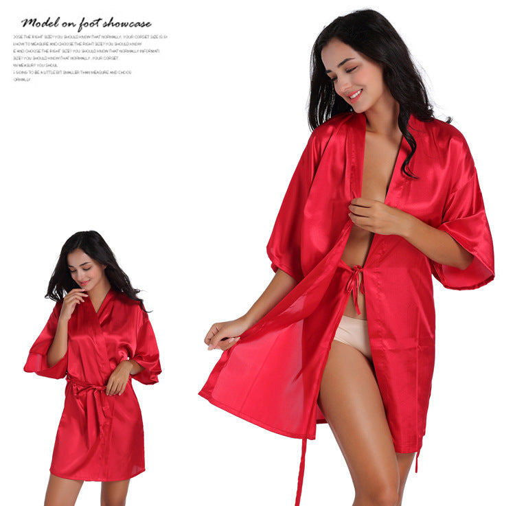 Bridesmaid dressing gown - Heritage cosmetics and beauty care